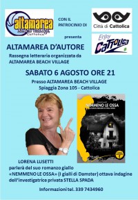 6 agosto 2022, Lorena Lusetti all'Altamarea Beach Village di Cattolica